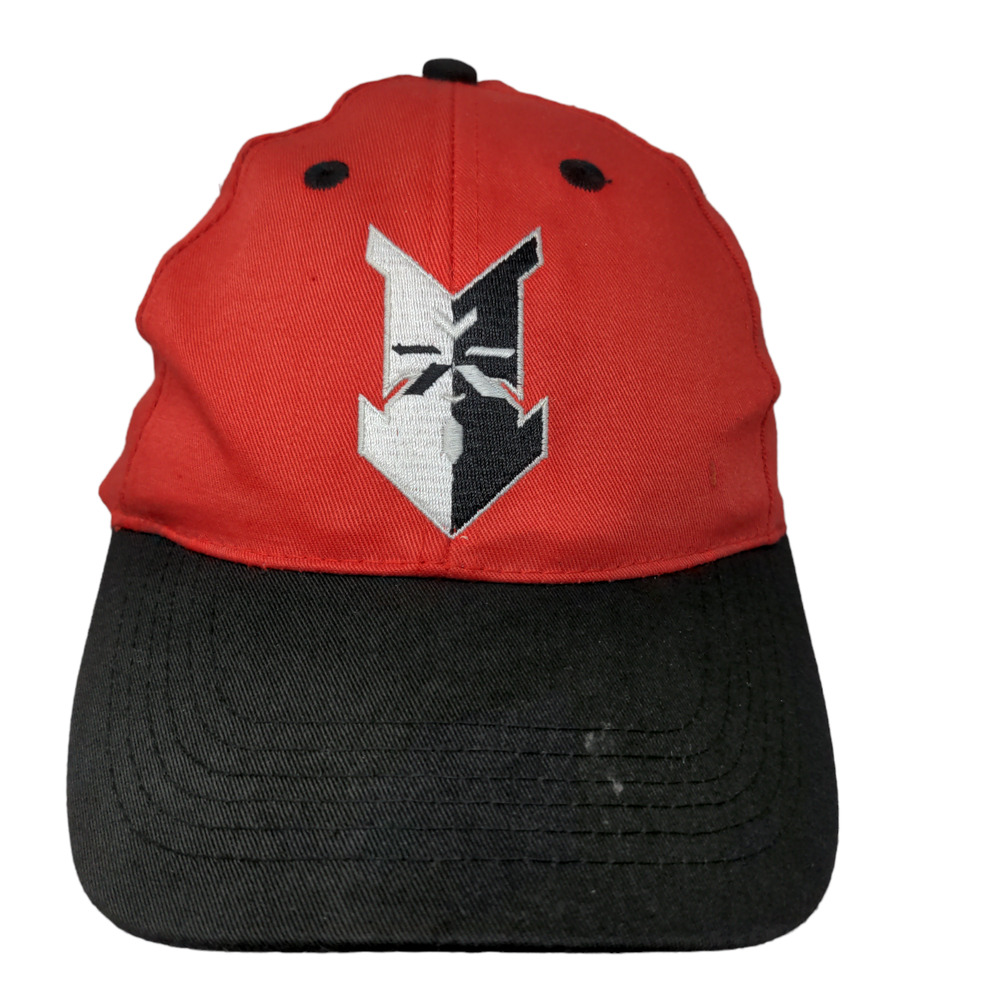Indianapolis Indians Men's Snapback Hat Red Black OSFA Embroidered Logo
